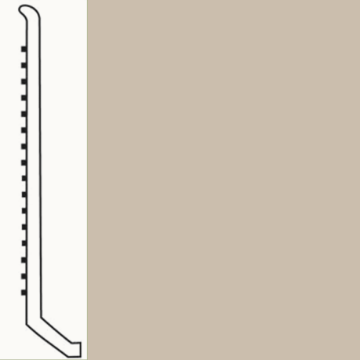 Picture of Roppe - Pinnacle Rubber Wall Base 4 (Butt Toe Base) Buff