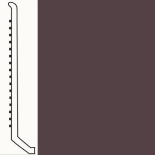 Picture of Roppe - Pinnacle Rubber Wall Base 4 (Butt Toe Base) Carob