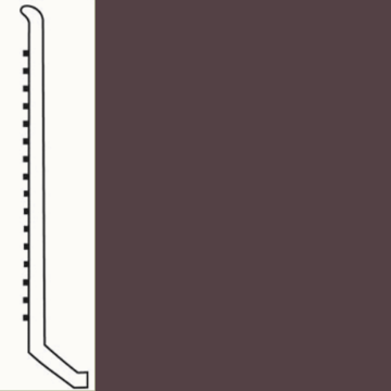 Picture of Roppe - Pinnacle Rubber Wall Base 4 (Butt Toe Base) Carob