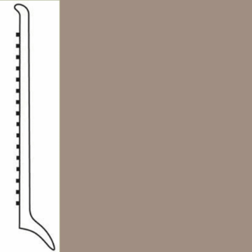 Picture of Roppe - Pinnacle Rubber Wall Base 4 (Long Toe Base) Mochaccino