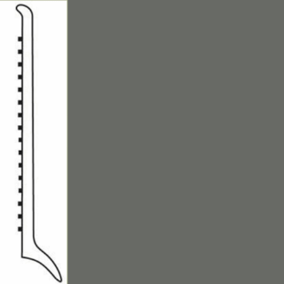 Picture of Roppe - Pinnacle Rubber Wall Base 4 (Long Toe Base) Night Hawk