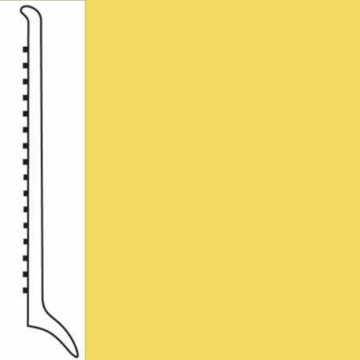 Picture of Roppe - Pinnacle Rubber Wall Base 4 (Long Toe Base) Daffodil