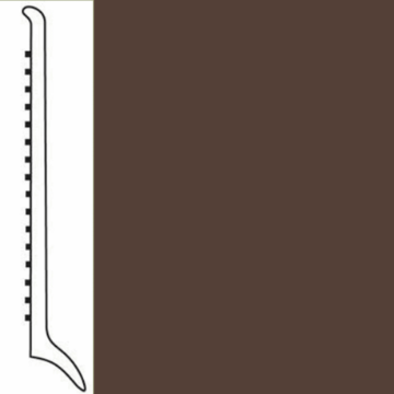 Picture of Roppe - Pinnacle Rubber Wall Base 4 (Long Toe Base) Espresso