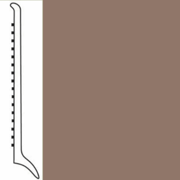 Picture of Roppe - Pinnacle Rubber Wall Base 4 (Long Toe Base) Gingerbread