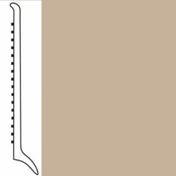 Picture of Roppe - Pinnacle Rubber Wall Base 4 (Long Toe Base) Latte