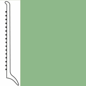 Picture of Roppe - Pinnacle Rubber Wall Base 4 (Long Toe Base) Arugula