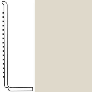 Picture of Roppe - Pinnacle Rubber Wall Base 4 (Sanitary Toe Base) Parchment