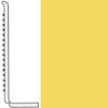 Picture of Roppe - Pinnacle Rubber Wall Base 4 (Sanitary Toe Base) Daffodil