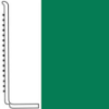 Picture of Roppe - Pinnacle Rubber Wall Base 4 (Sanitary Toe Base) Irish Green