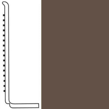 Picture of Roppe - Pinnacle Rubber Wall Base 4 (Sanitary Toe Base) Biscotti
