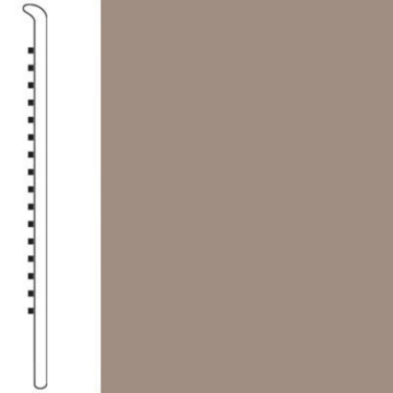 Picture of Roppe - Pinnacle Rubber Wall Base 4 1/2 (No Toe Base) Mocaccino