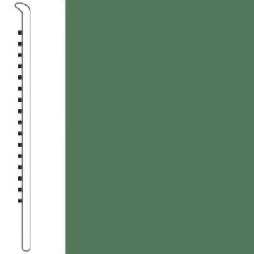 Picture of Roppe - Pinnacle Rubber Wall Base 5 (No Toe Base) Parsley