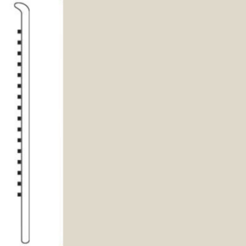 Picture of Roppe - Pinnacle Rubber Wall Base 6 (No Toe Base) Parchment