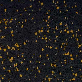Picture of Roppe - Recoil Fitness Flooring Interlocking Tiles 20% Chip 1/4 Gauge Sunflower