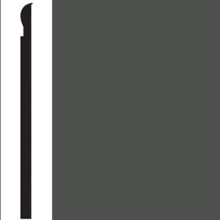 Picture of Roppe - Contours Wall Base 85 Fashion 4.25 Black Brown