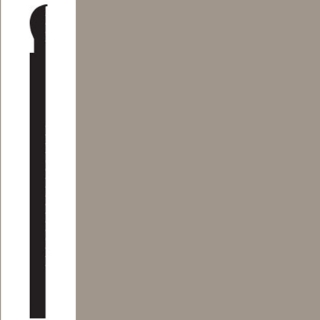 Picture of Roppe - Contours Wall Base 85 Fashion 4.25 Pewter