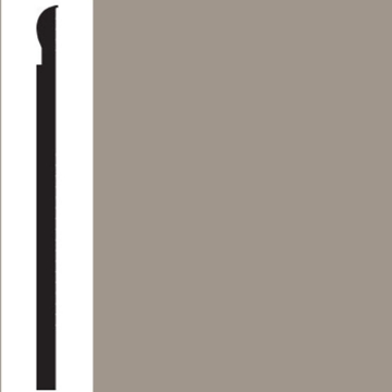 Picture of Roppe - Contours Wall Base 85 Fashion 4.25 Pewter