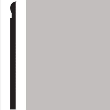 Picture of Roppe - Contours Wall Base 85 Fashion 4.25 Smoke