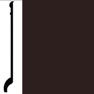 Picture of Roppe - Contours Wall Base 90 Intrigue 5.5 Brown