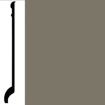 Picture of Roppe - Contours Wall Base 90 Intrigue 5.5 Lunar Dust