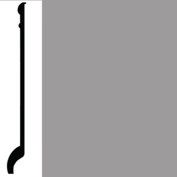 Picture of Roppe - Contours Wall Base 90 Intrigue 5.5 Slate