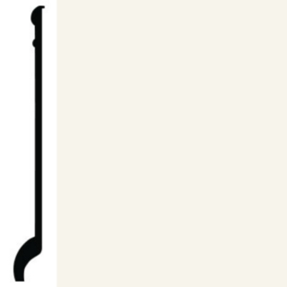 Picture of Roppe - Contours Wall Base 90 Intrigue 5.5 Snow