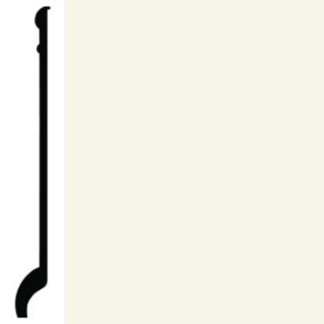 Picture of Roppe - Contours Wall Base 90 Intrigue 5.5 Snow