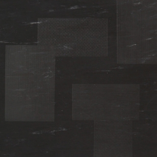 Picture of Roppe - Dimensions Marbleized Random Design Black