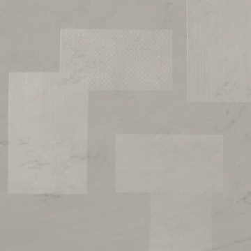 Picture of Roppe - Dimensions Marbleized Random Design White