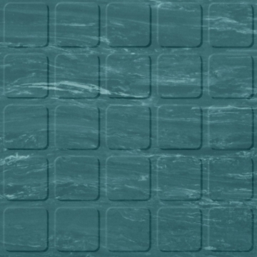 Picture of Roppe - Raised Design Marbleized Raised Square Peacock