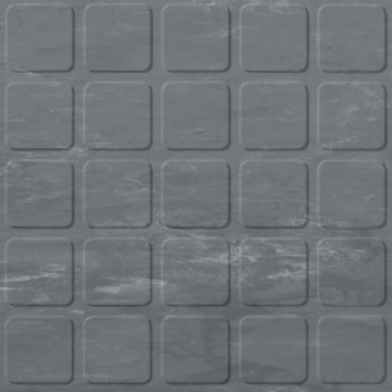 Picture of Roppe - Raised Design Marbleized Raised Square Dark Gray