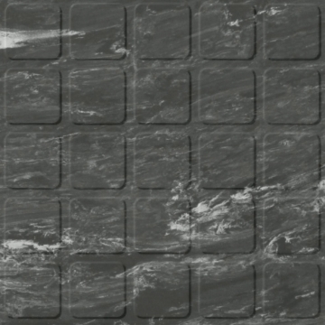 Picture of Roppe - Raised Design Marbleized Raised Square Black Brown