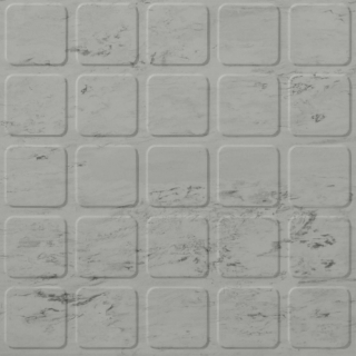 Picture of Roppe - Raised Design Marbleized Raised Square Iceberg