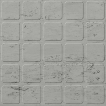 Picture of Roppe - Raised Design Marbleized Raised Square Iceberg