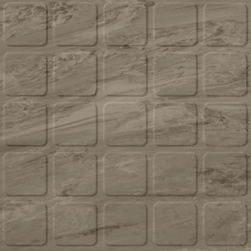 Picture of Roppe - Raised Design Marbleized Raised Square Flax