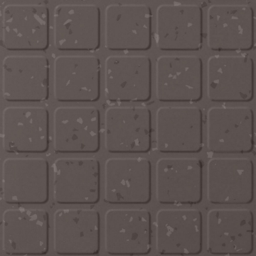 Picture of Roppe - Symmetry Raised Square Burnt-Umber