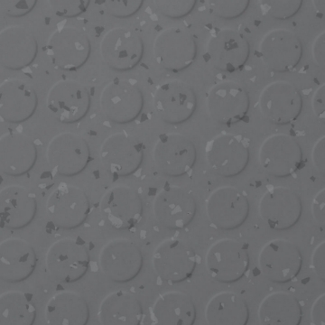 Picture of Roppe - Symmetry Low Profile Raised Circular Charcoal