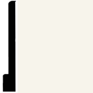 Picture of Roppe - Contours Wall Base 05 Simplicity Bold Snow