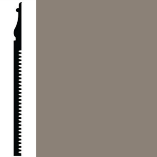 Picture of Roppe - Contours Wall Base 55 Nobility Beigewood