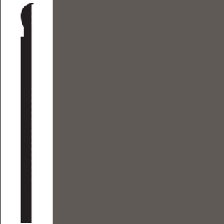 Picture of Roppe - Contours Wall Base 85 Fashion 6.25 Burnt Umber