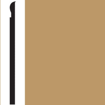 Picture of Roppe - Contours Wall Base 85 Fashion 6.25 Flax