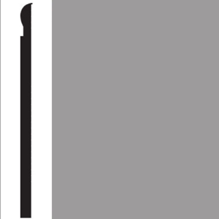 Picture of Roppe - Contours Wall Base 85 Fashion 6.25 Slate