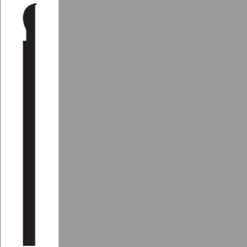 Picture of Roppe - Contours Wall Base 85 Fashion 6.25 Slate