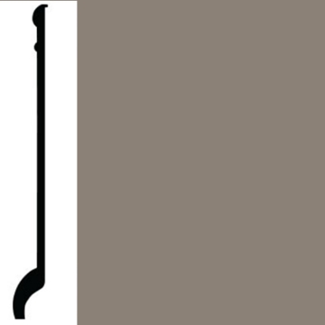 Picture of Roppe - Contours Wall Base 90 Intrigue 5.5 Beigewood