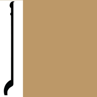 Picture of Roppe - Contours Wall Base 90 Intrigue 5.5 Flax