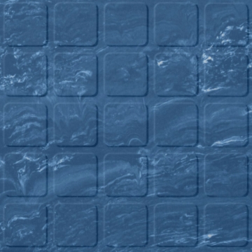 Picture of Roppe - Raised Design Marbleized Raised Square Blue Jay