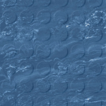 Picture of Roppe - Raised Design Marbleized Vantage Raised Circular Blue Jay