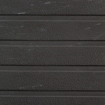 Picture of Roppe - Raised Design Marbleized Warning Tile Black