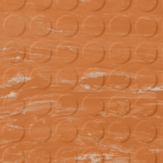 Picture of Roppe - Raised Design Marbleized Low Profile Raised Circular Citrus