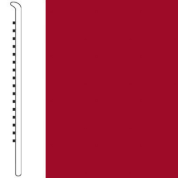 Picture of Roppe - 700 Series Wall Base 4.5 (No Toe Base) Red